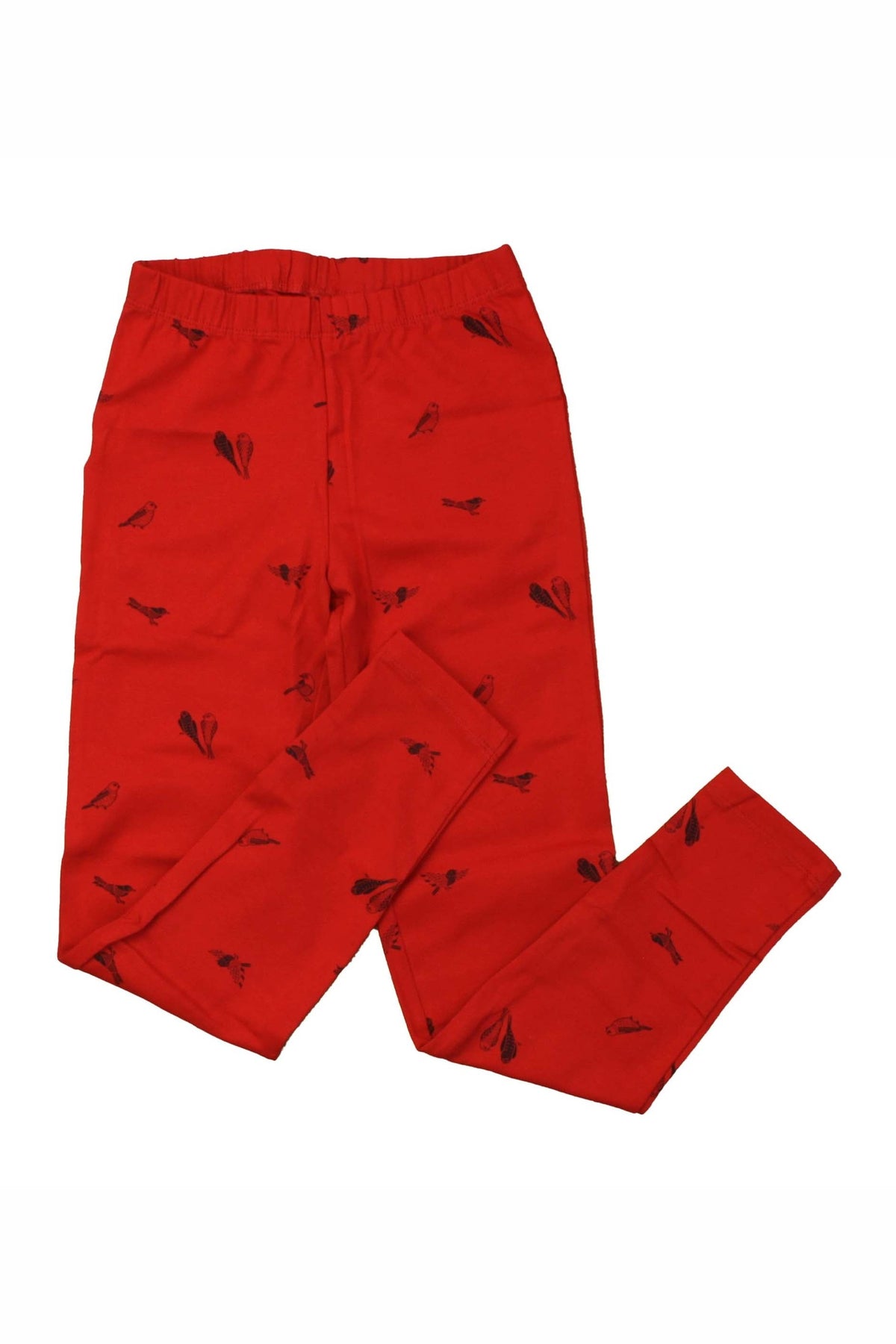 Pre-owned Red | Blue | Birds Leggings size: 8 Years Red | Blue | Birds