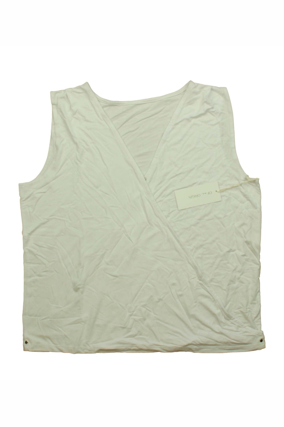 Pre-owned White Tank Top size: Adult XS-XL White