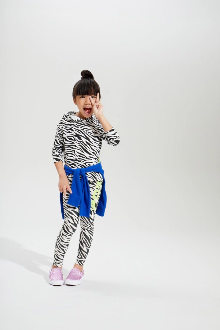 Zebra Hooded TeeTOPSRockets of Awesome
