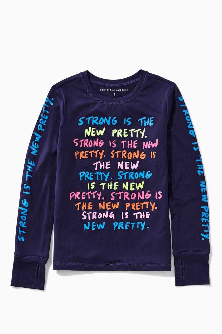 Strong Is Pretty Active Tee - FINAL SALETOPSRockets of Awesome